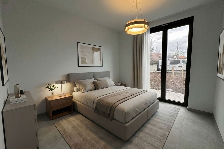 Appartement met tuin te huur in BONHEIDEN