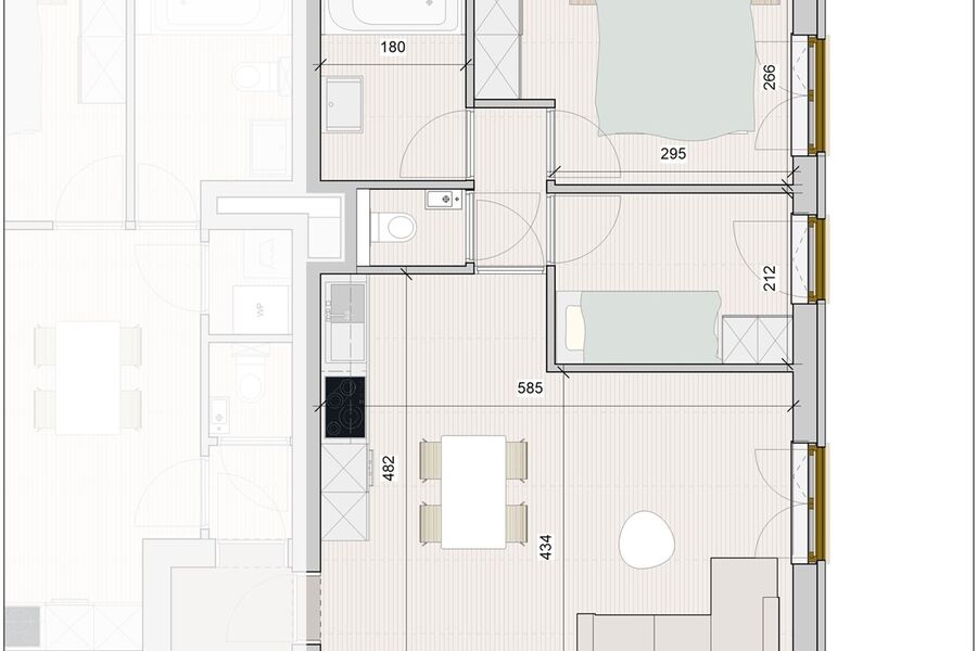 Appartement te huur in BONHEIDEN