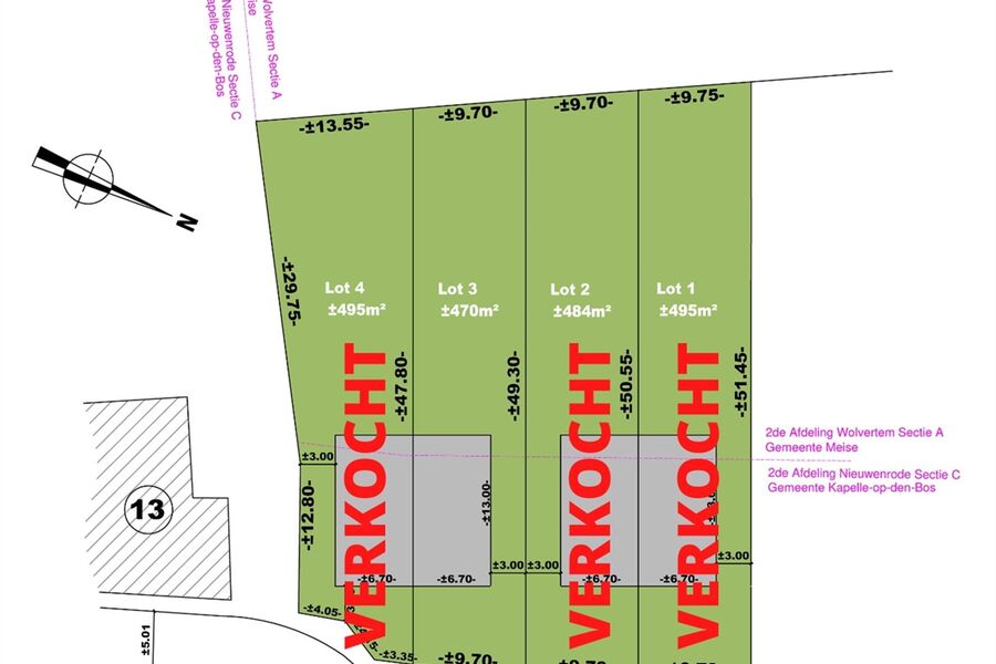 Bouwgrond te koop in KAPELLE-OP-DEN-BOS