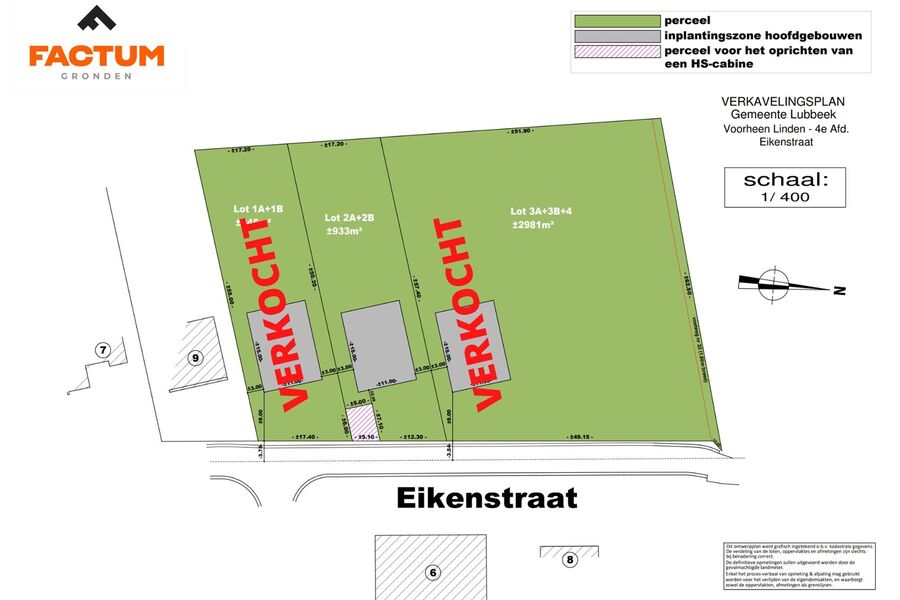 Bouwgrond te koop in LUBBEEK