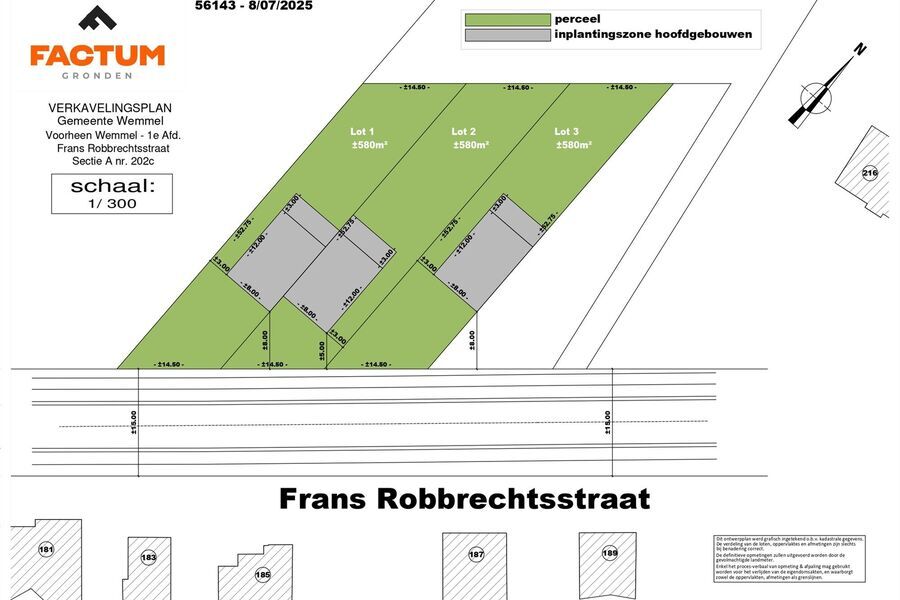 Bouwgrond te koop in WEMMEL